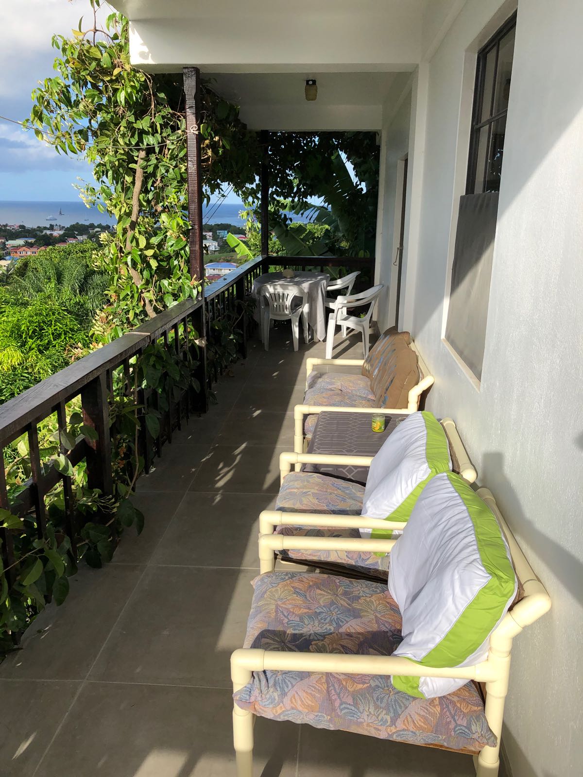 Balcony La Panache St. Lucia Guesthouse