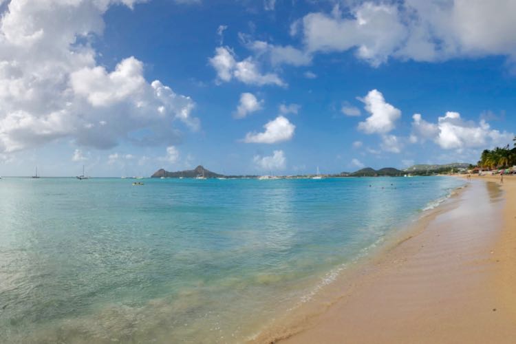 Rodney Bay Beach St. Lucia