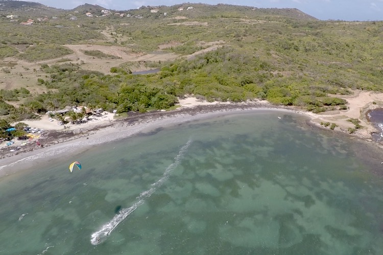 St. Lucia kite spot